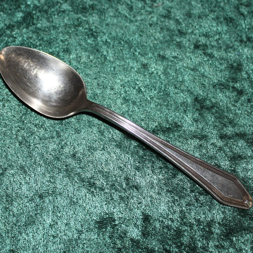 RARE Antique SHM & Co Silverplate Teaspoon